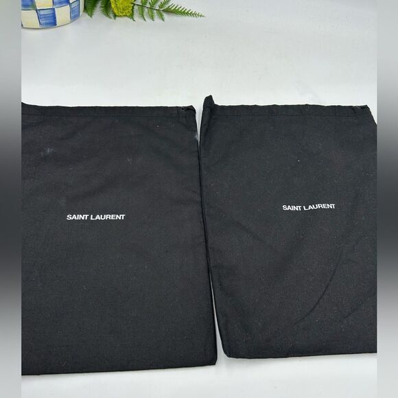 Saint Laurent drawstring, duster bags set of two - Picture 1 of 5
